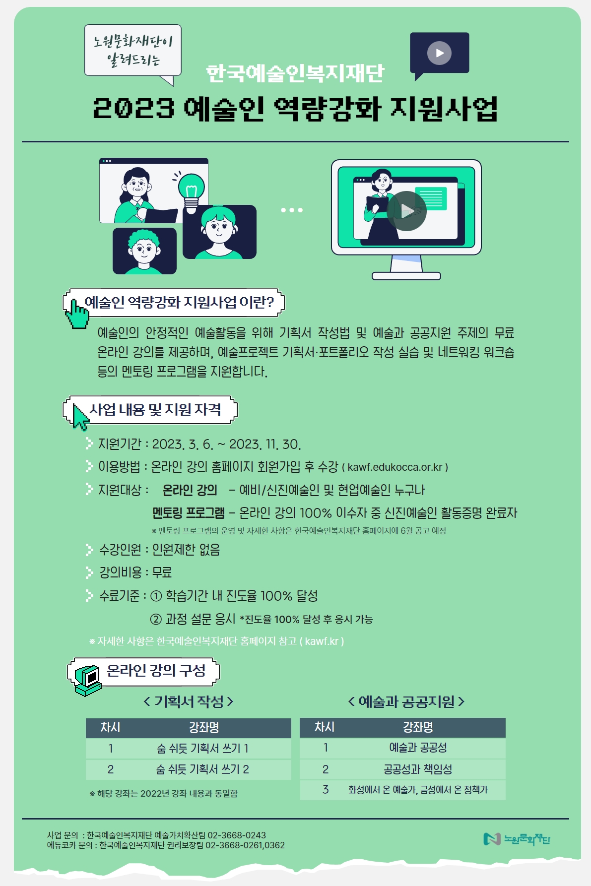 2023 노원하랑-예술인 역량강화 지원사업-게시글용 포스터.jpg
