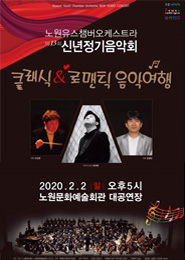 노원유스챔버오케스트라 제13회 신년 정기음악회 <클래식&로맨틱 음악여행>